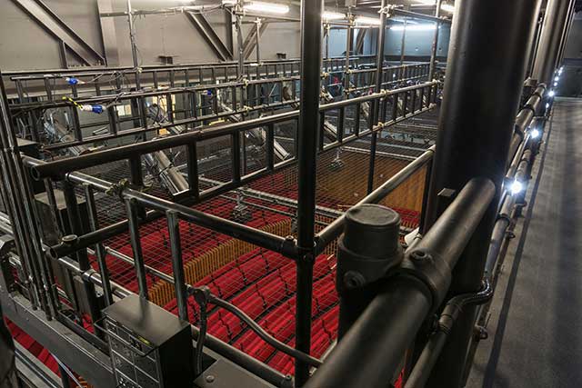 Cablenet Tension Wire Grid retrofit in Wales